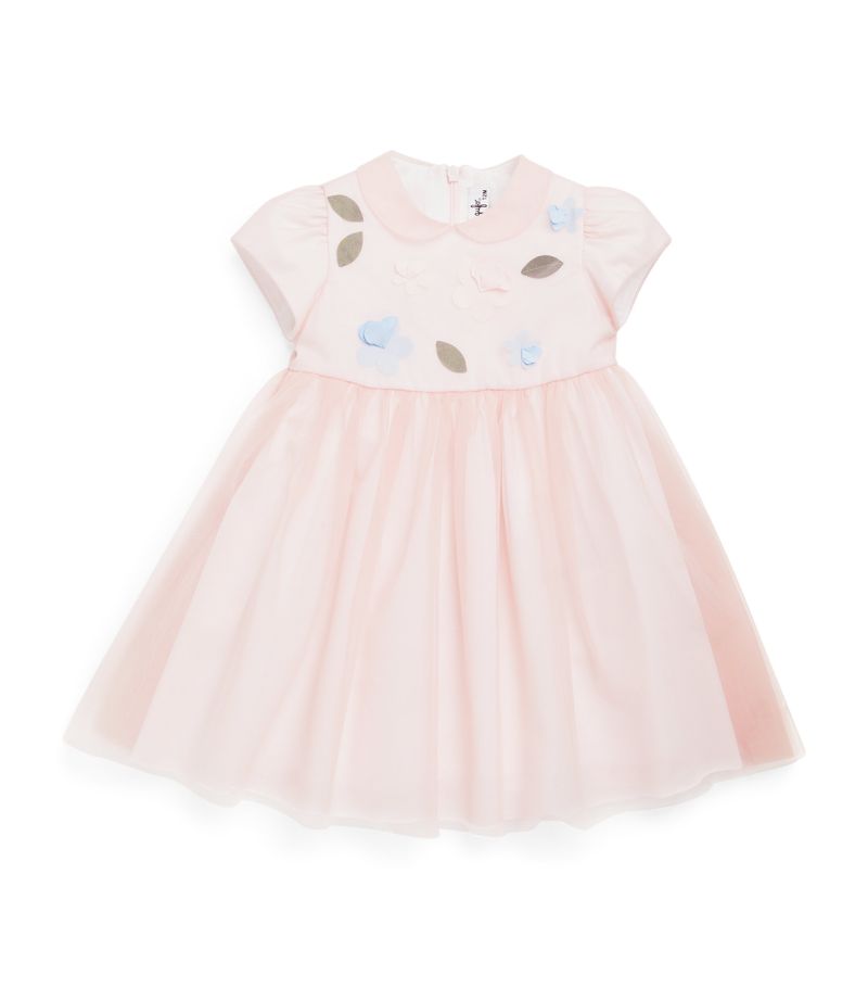 Il Gufo Il Gufo Floral Tulle Dress (2-3 Years)