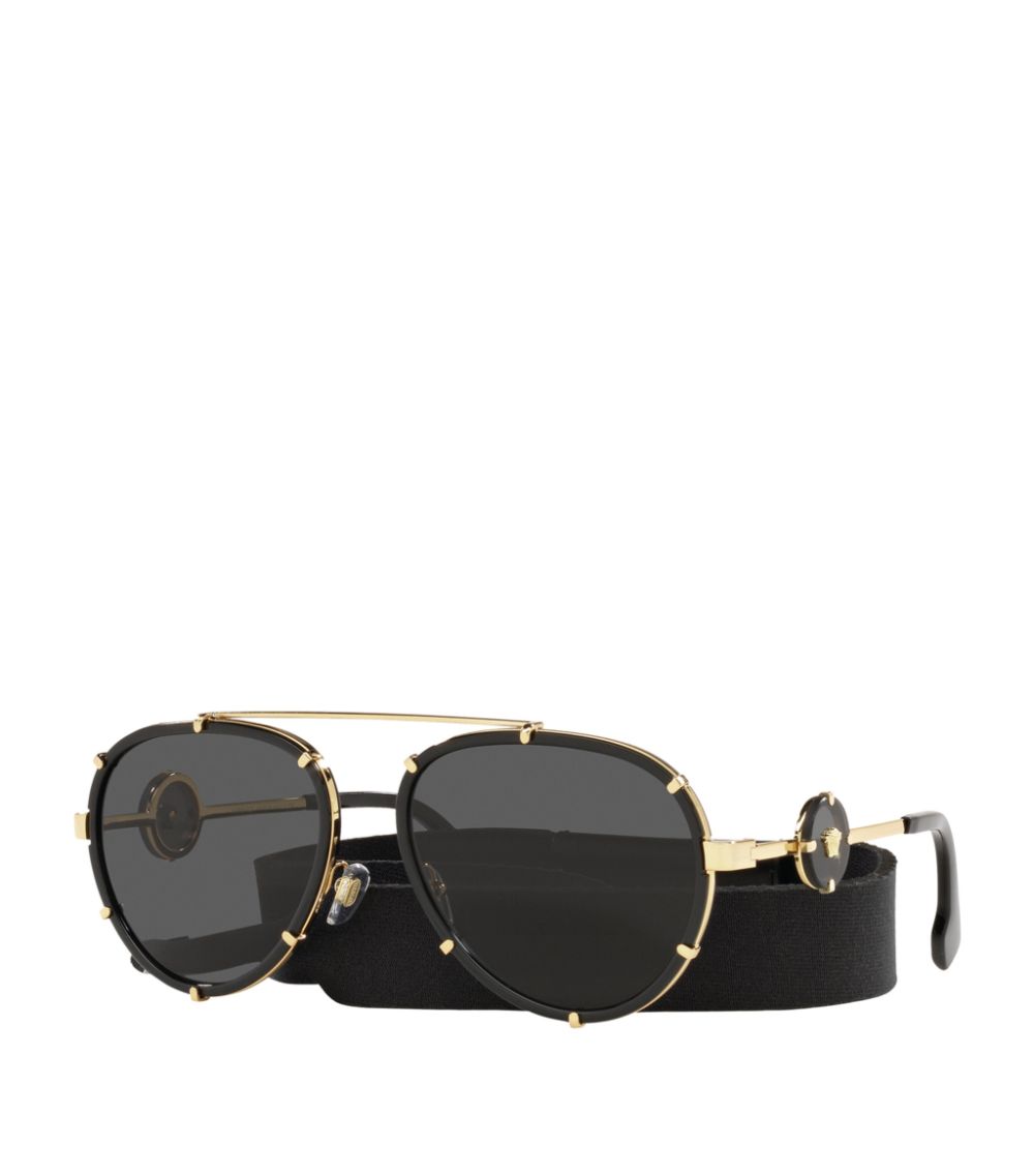 Versace Versace Vintage Icon Pilot Sunglasses