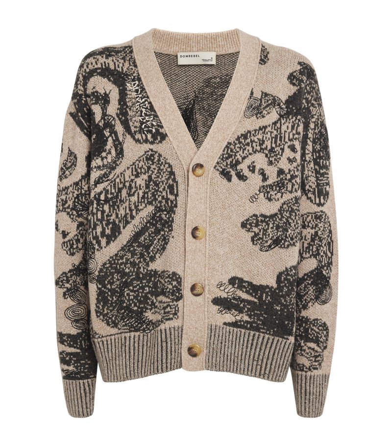 Domrebel Domrebel Hao Jacquard Cardigan