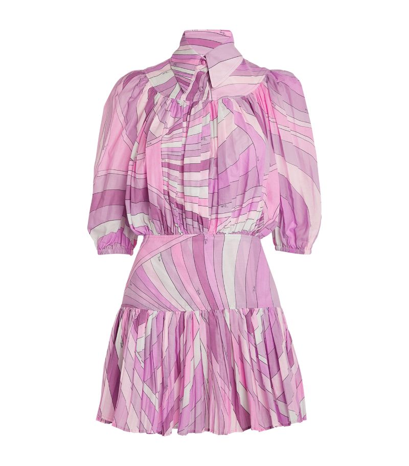 Emilio Pucci Pucci Puff-Sleeve Mini Dress