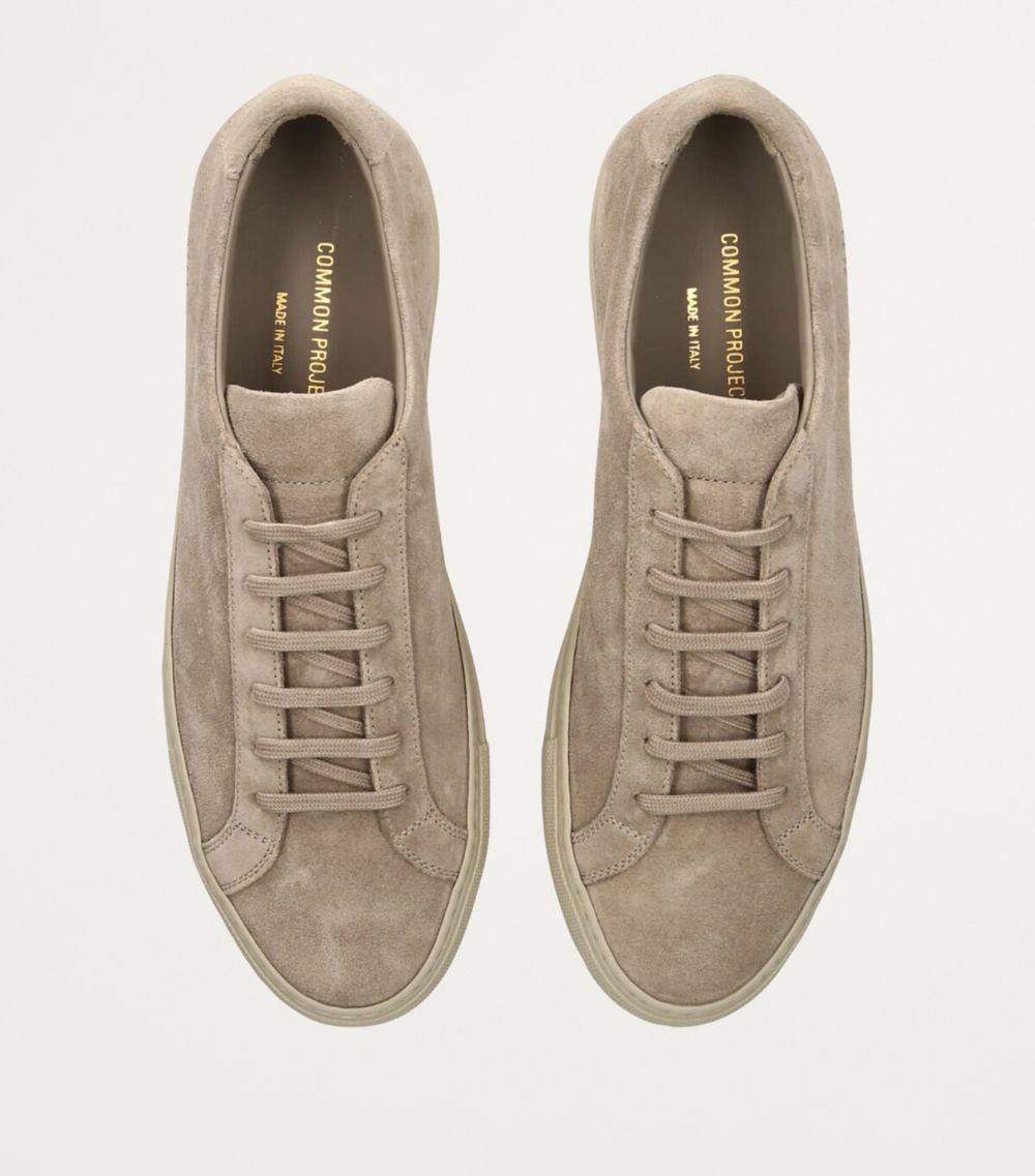 COMMON PROJECTS Common Projects Suede Original Achilles Low-Top Sneakers