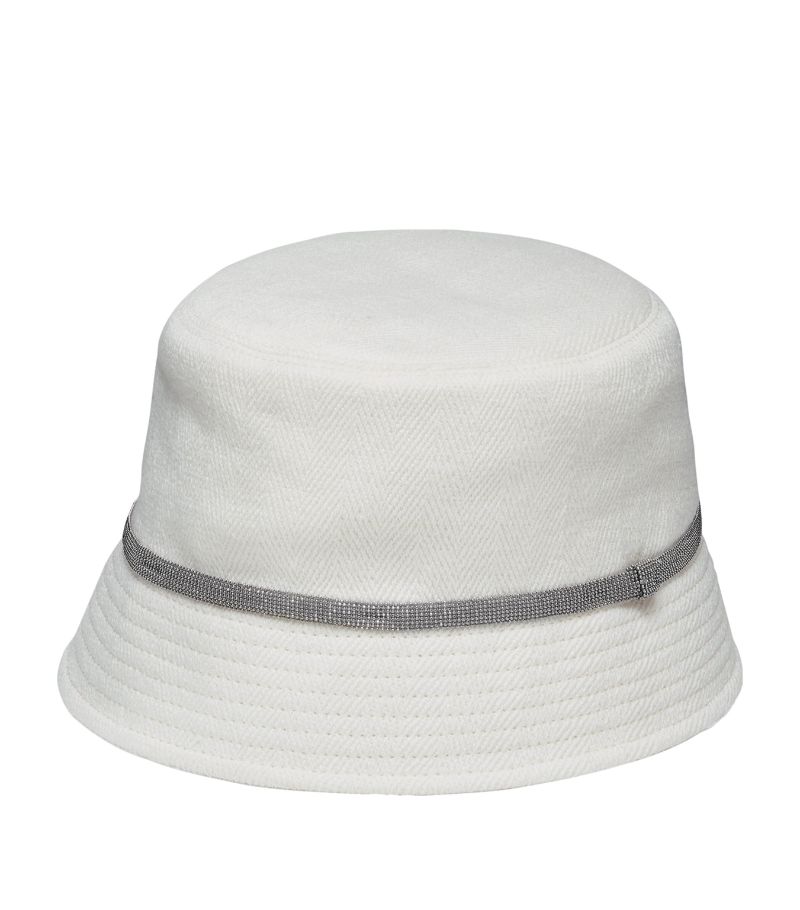 Brunello Cucinelli Brunello Cucinelli Cotton-Linen Bucket Hat