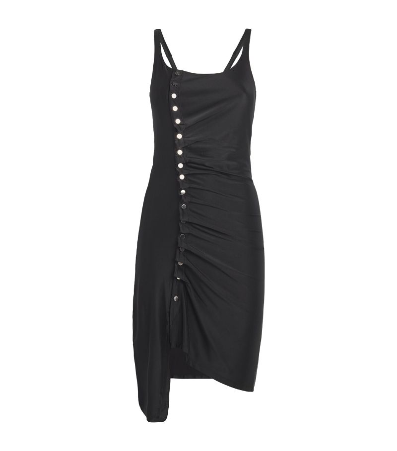 Rabanne Rabanne Ruched Midi Dress