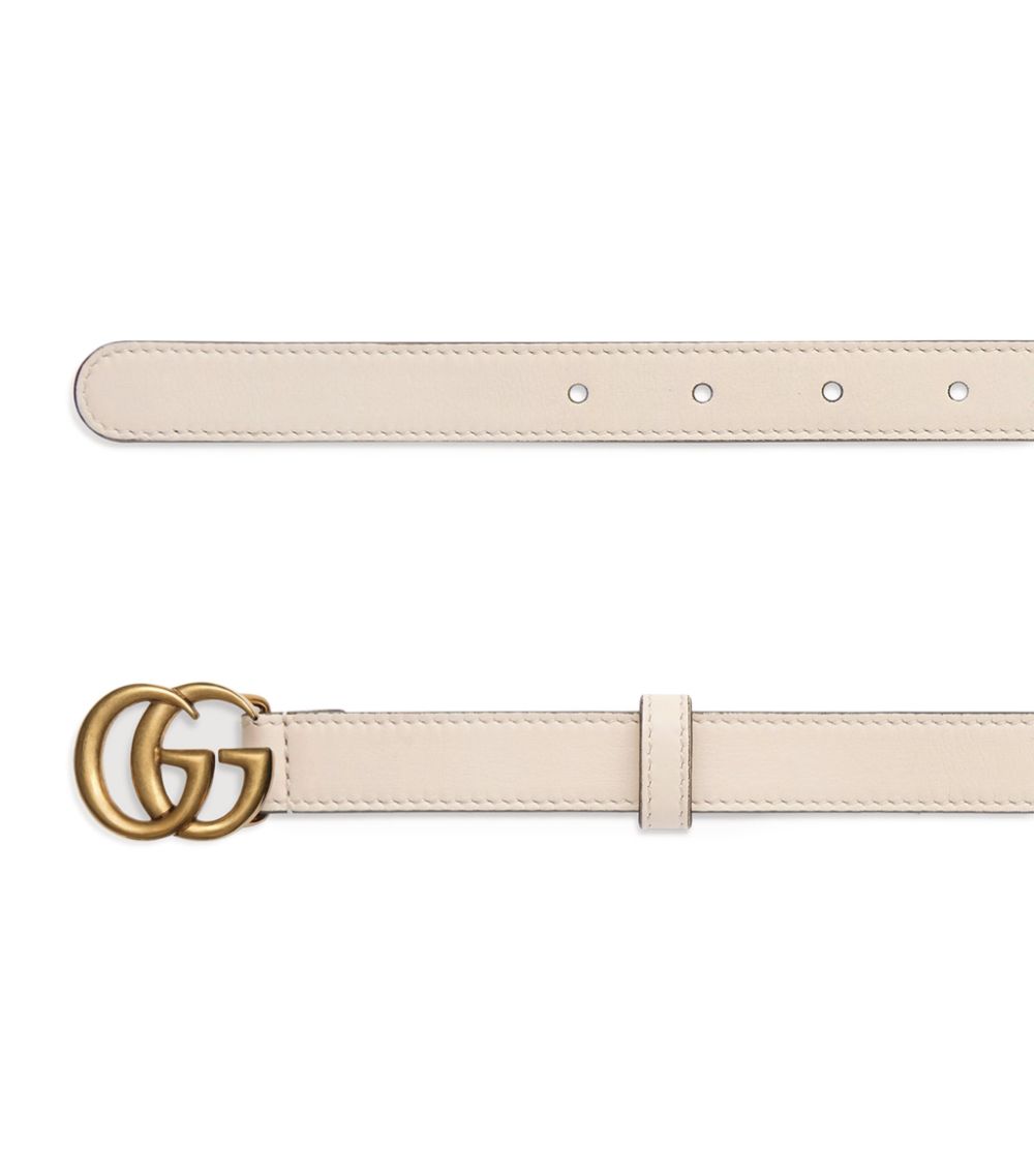 Gucci Gucci Leather Double G Belt