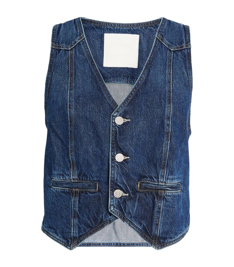 Mother Mother Denim The Masked Rider Waistcoat