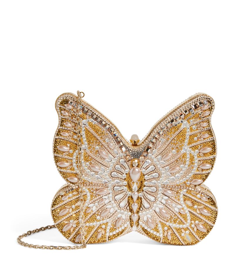 Judith Leiber Judith Leiber Butterfly Pearly Clutch