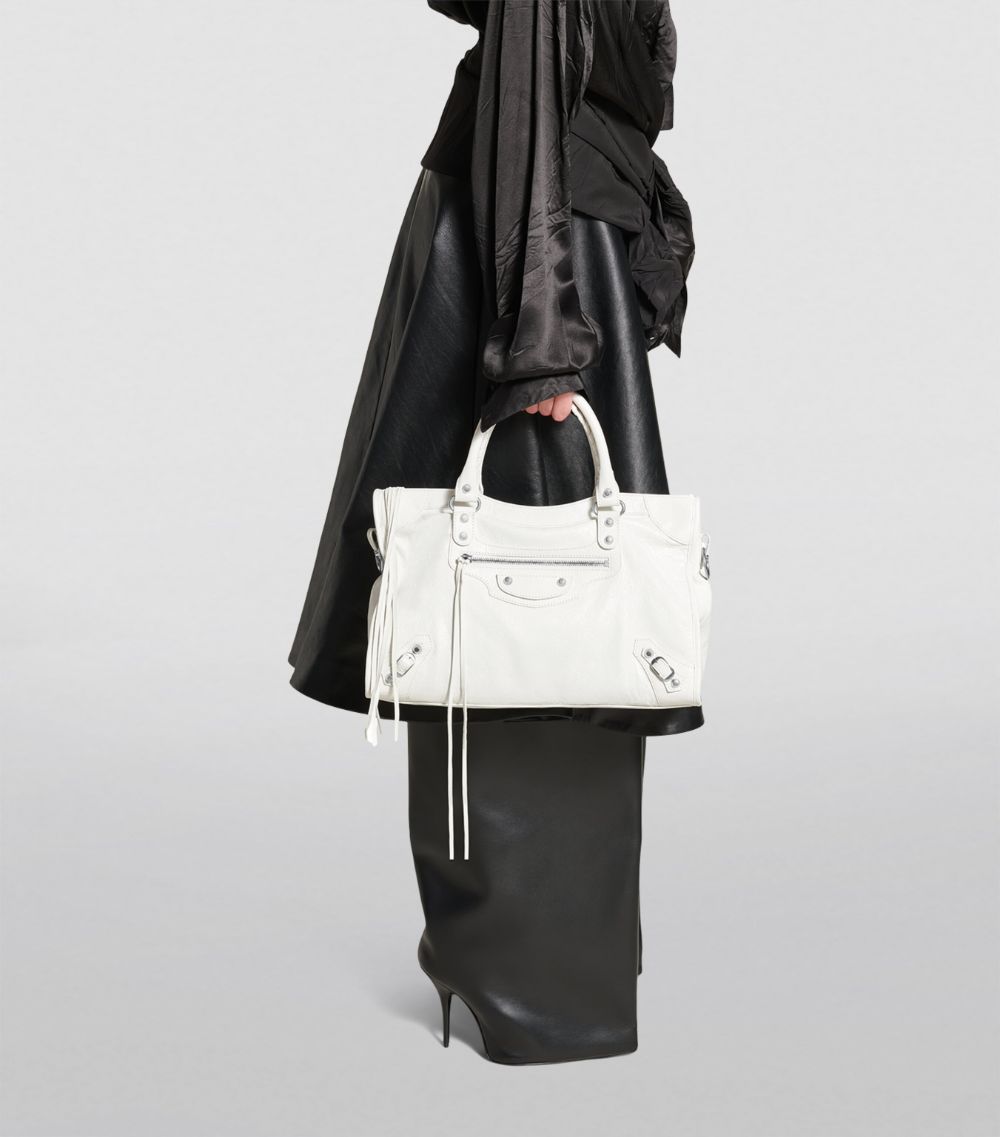 Balenciaga Balenciaga Medium Leather Le City Top-Handle Bag