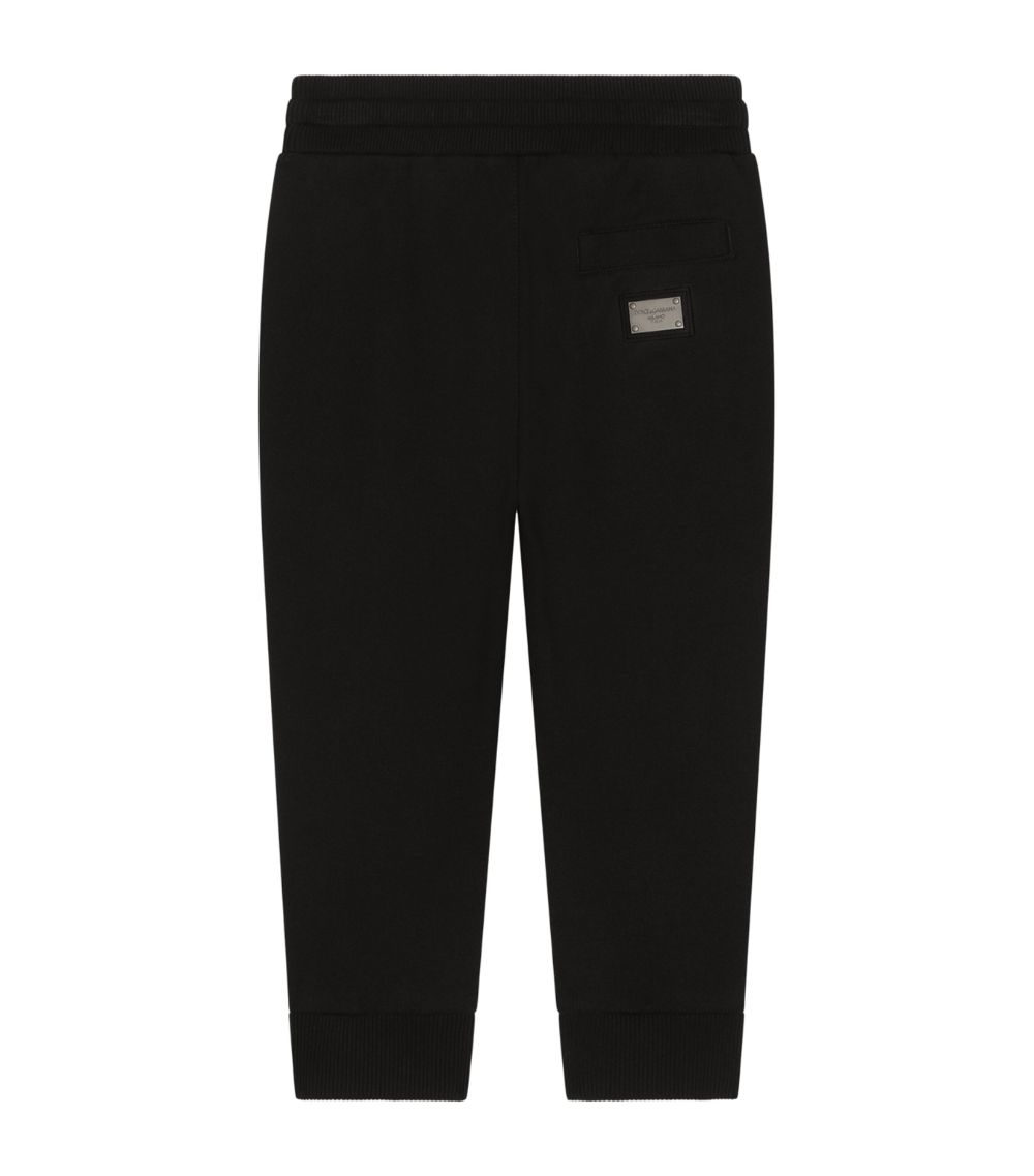 Dolce & Gabbana Dolce & Gabbana Kids Cotton Logo Sweatpants (8-14 Years)