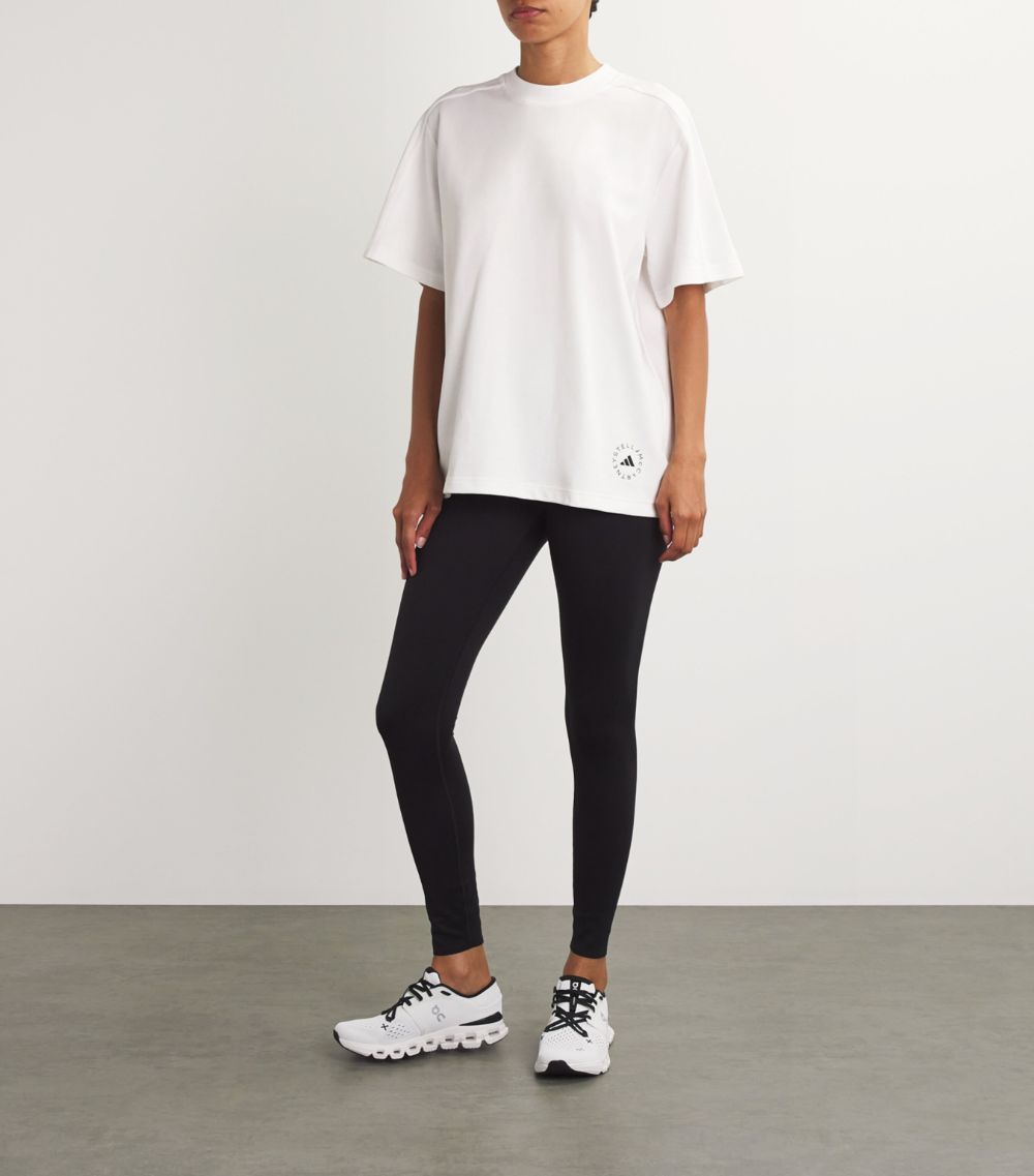 Adidas By Stella Mccartney Adidas By Stella Mccartney Organic Cotton-Blend T-Shirt