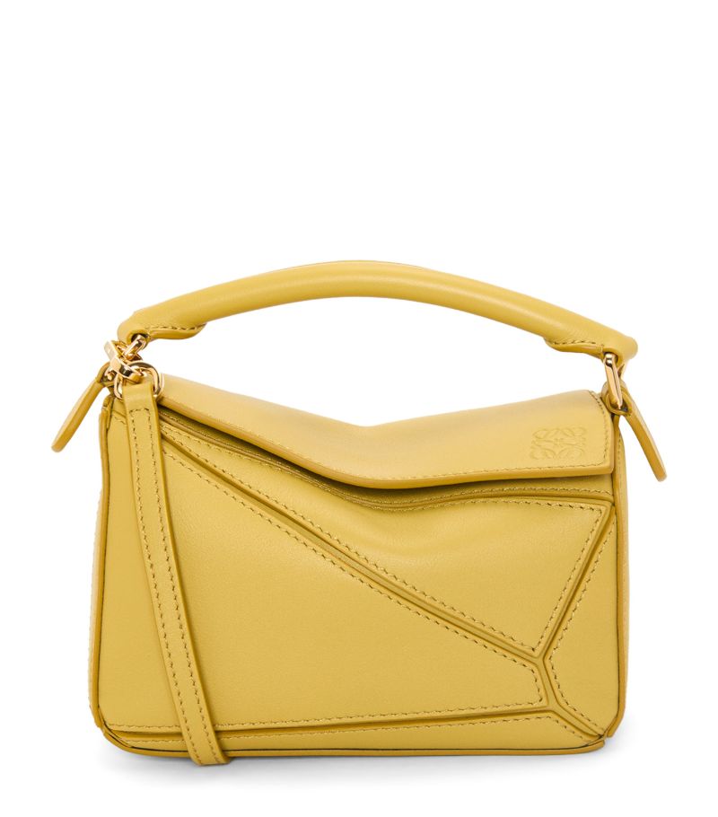 Loewe Loewe Mini Leather Puzzle Top-Handle Bag