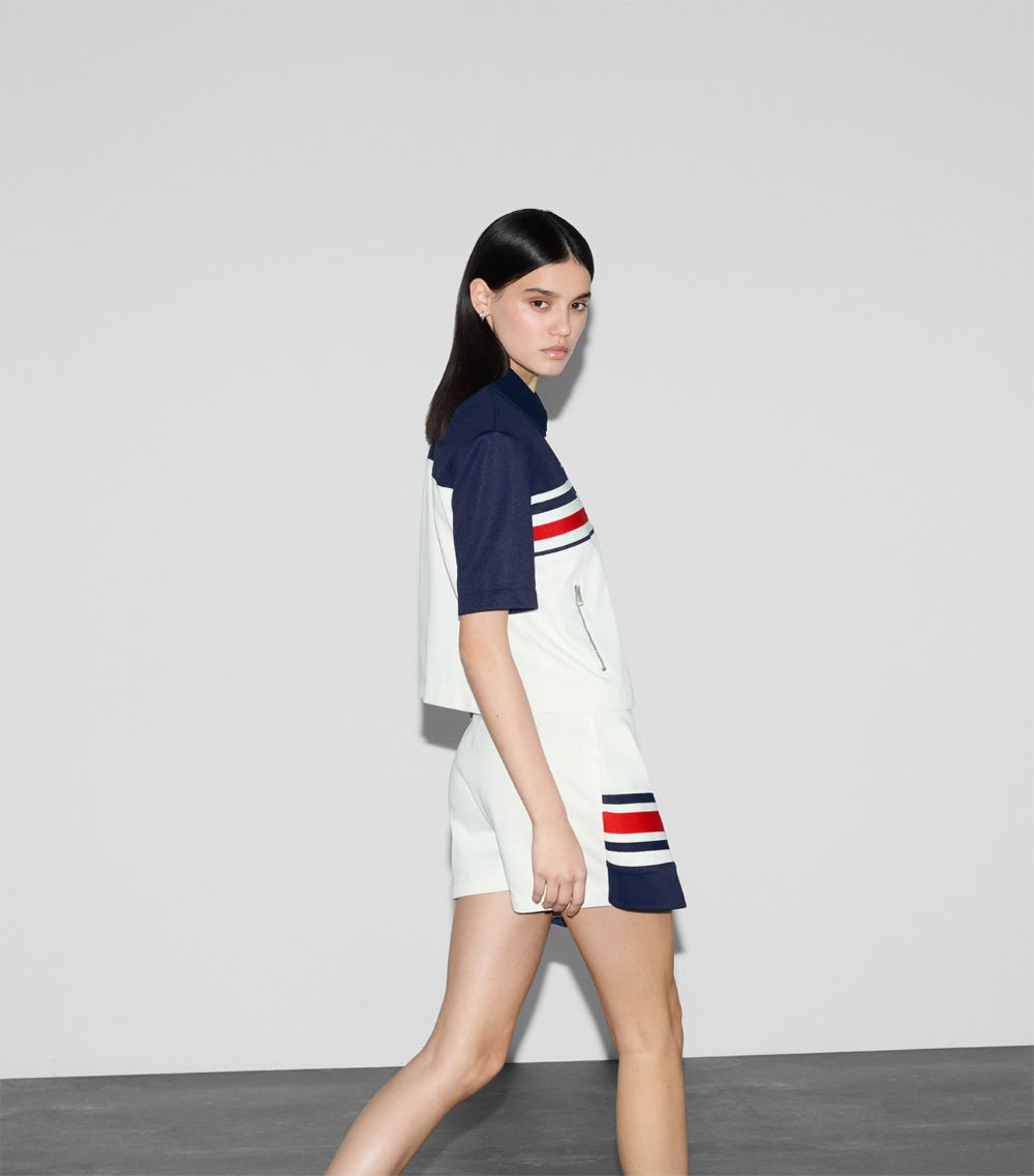 Gucci Gucci Web Stripe Pleated Skort