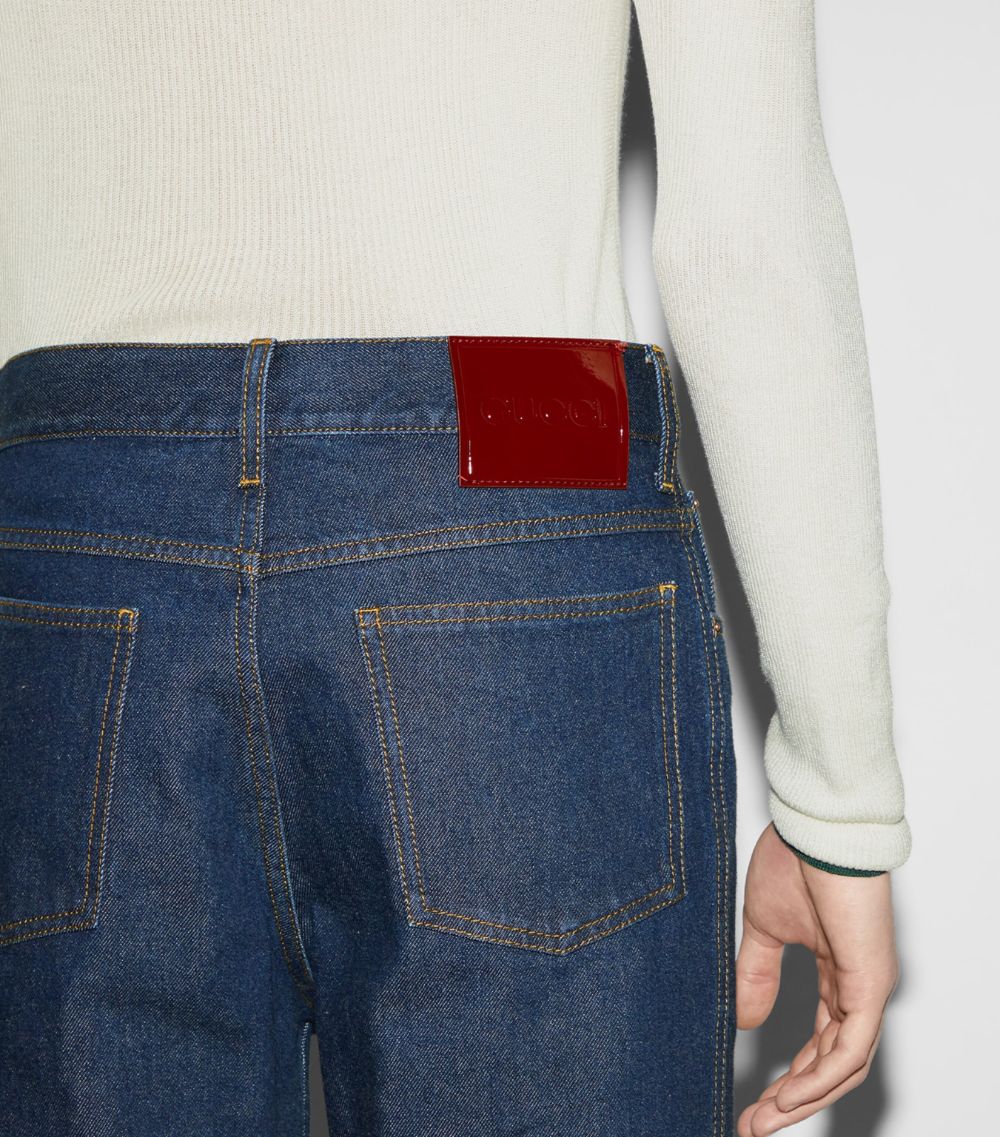 Gucci Gucci Straight Cropped Jeans