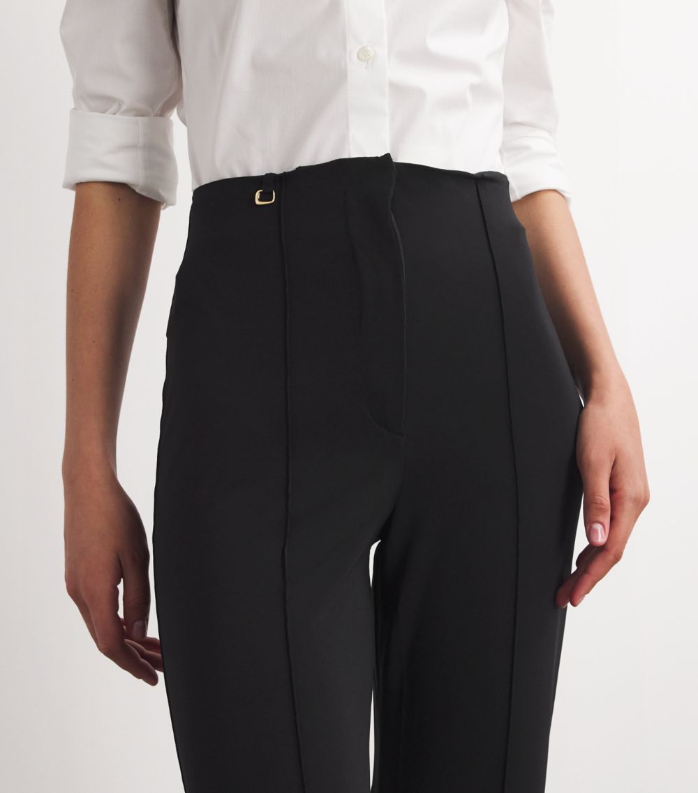 Jacquemus Jacquemus Drapeado Flared Trousers