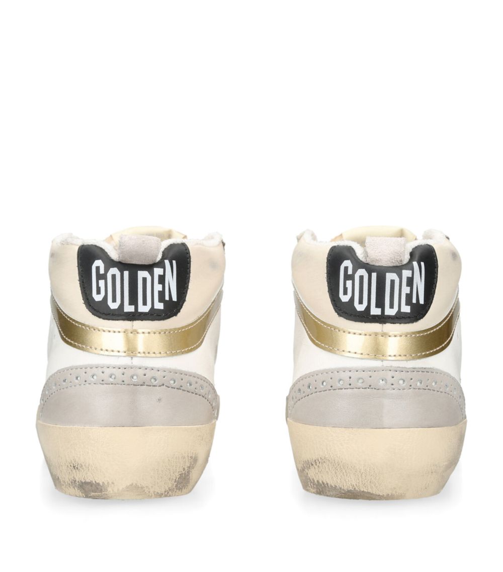 Golden Goose Golden Goose Leather Mid Star Sneakers