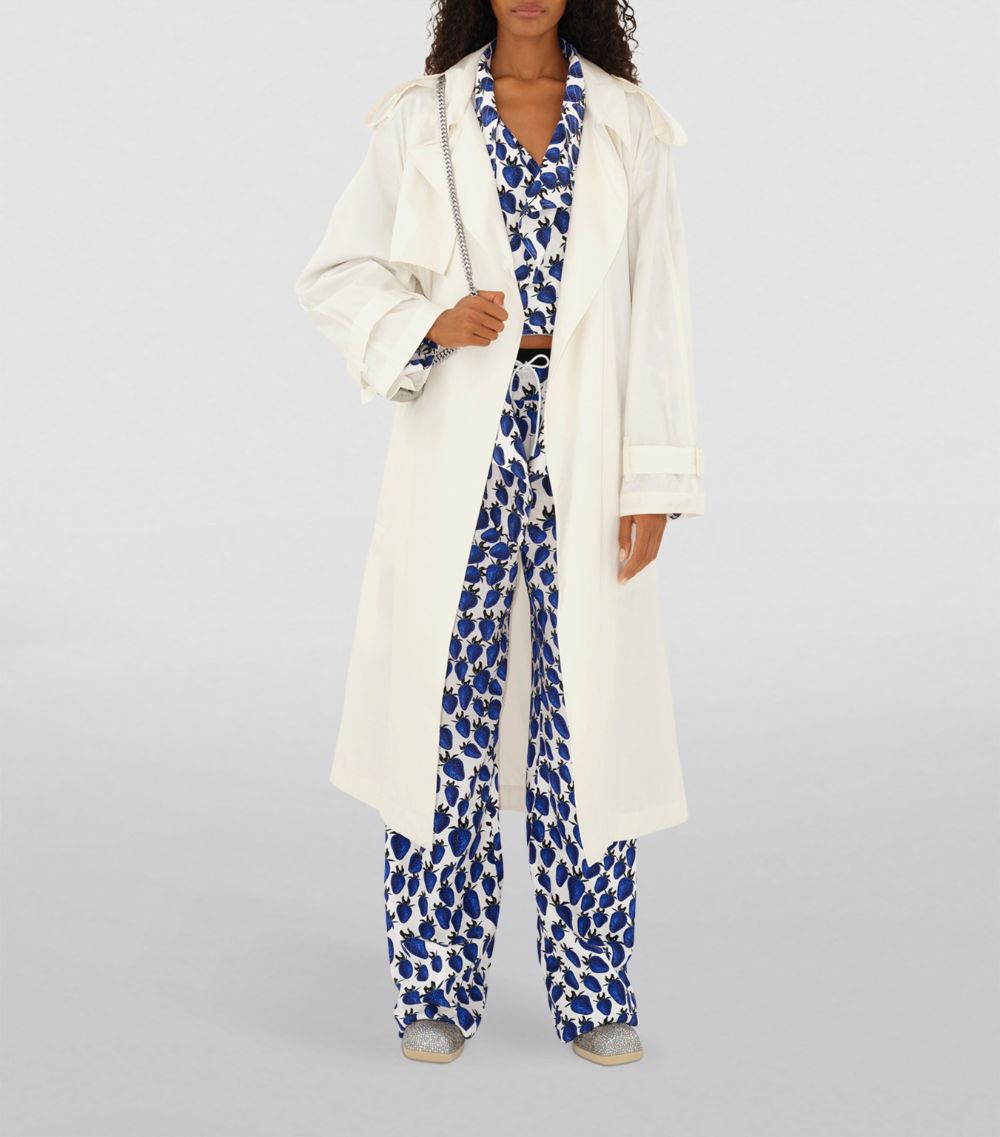 Burberry Burberry Silk Trench Coat