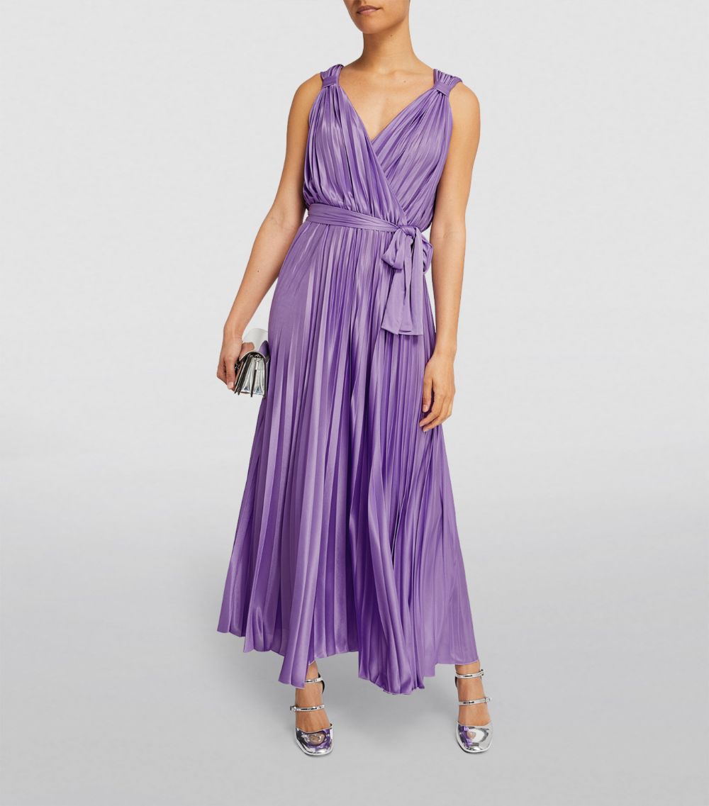 Max & Co. Max & Co. Pleated Maxi Dress