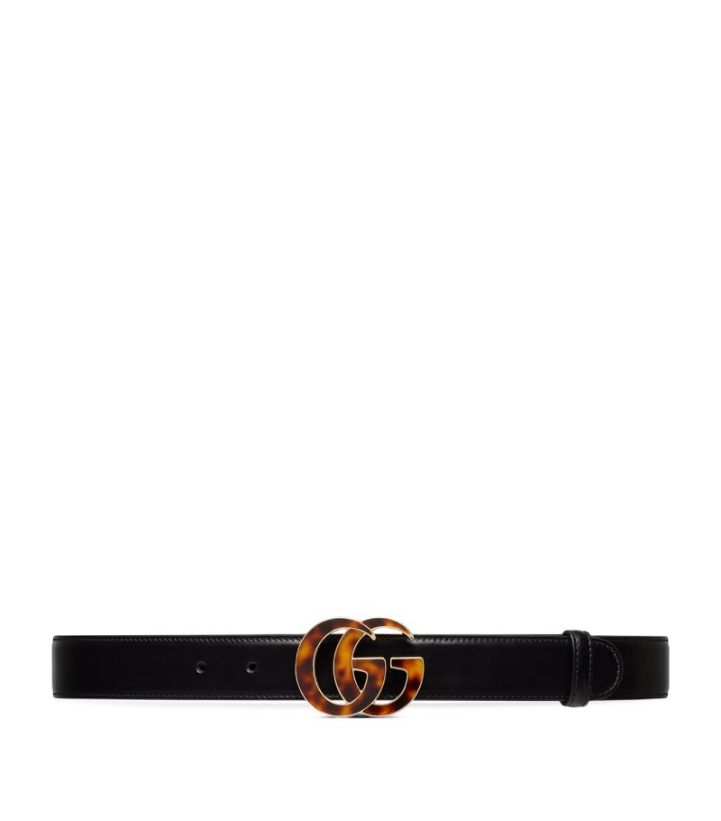 Gucci Gucci Leather Gg Marmont Belt