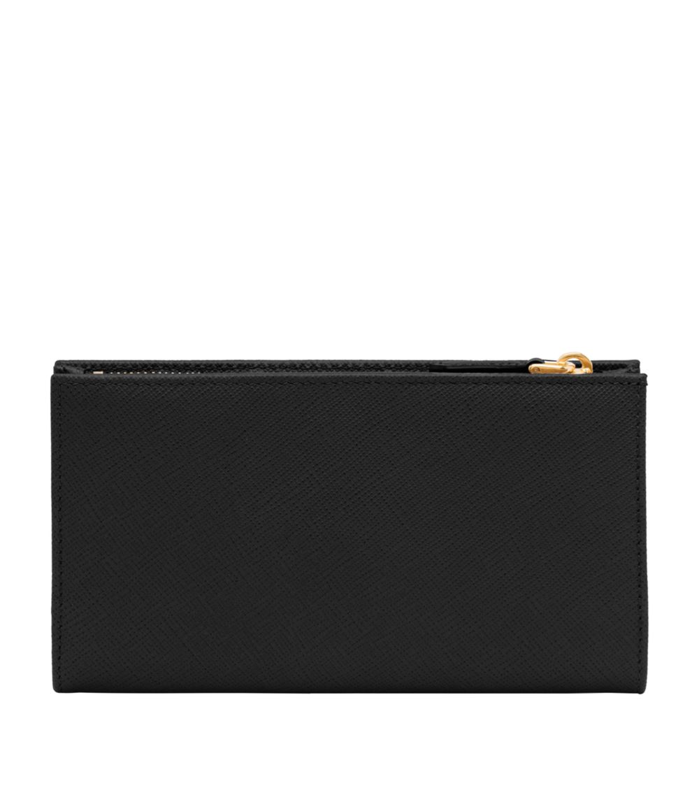 Prada Prada Large Saffiano Leather Bifold Wallet