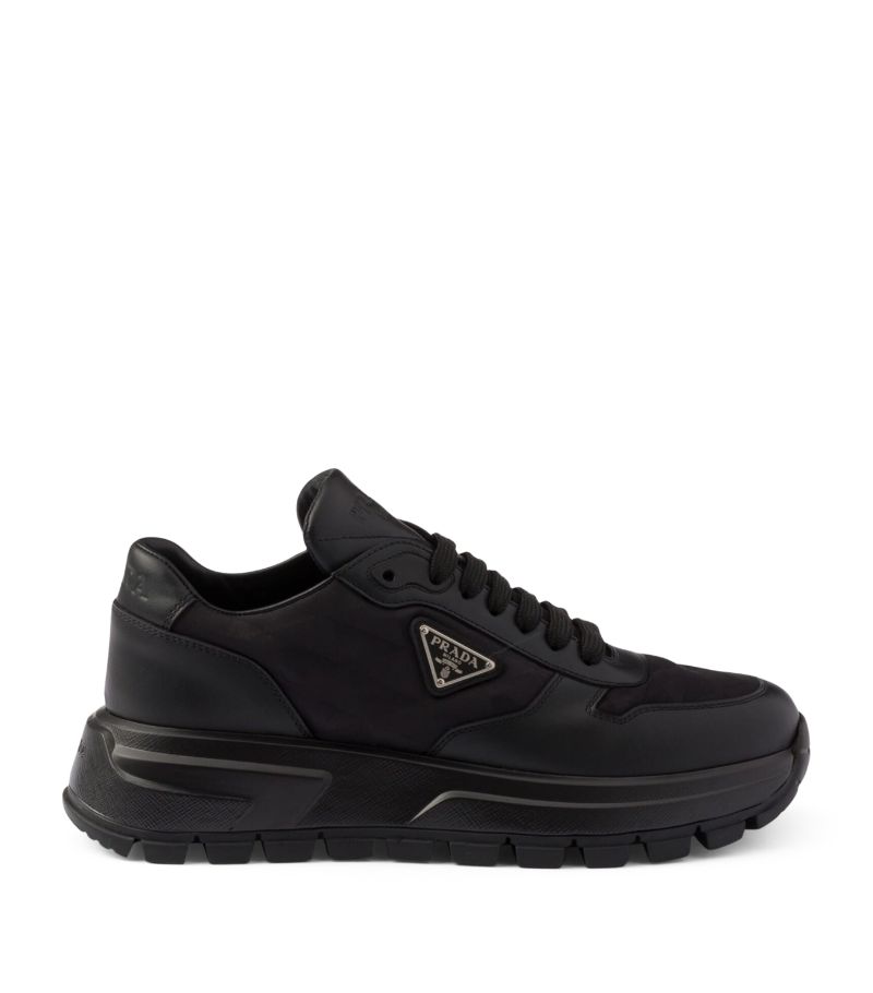 Prada Prada Re-Nylon-Leather Prax 01 Sneakers