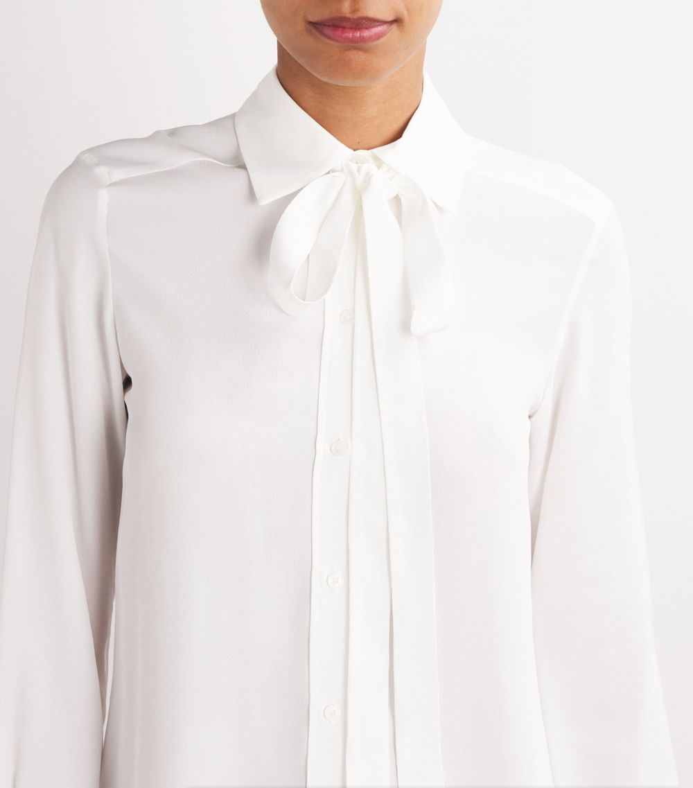 Max & Co. Max & Co. Pussybow-Tie Blouse