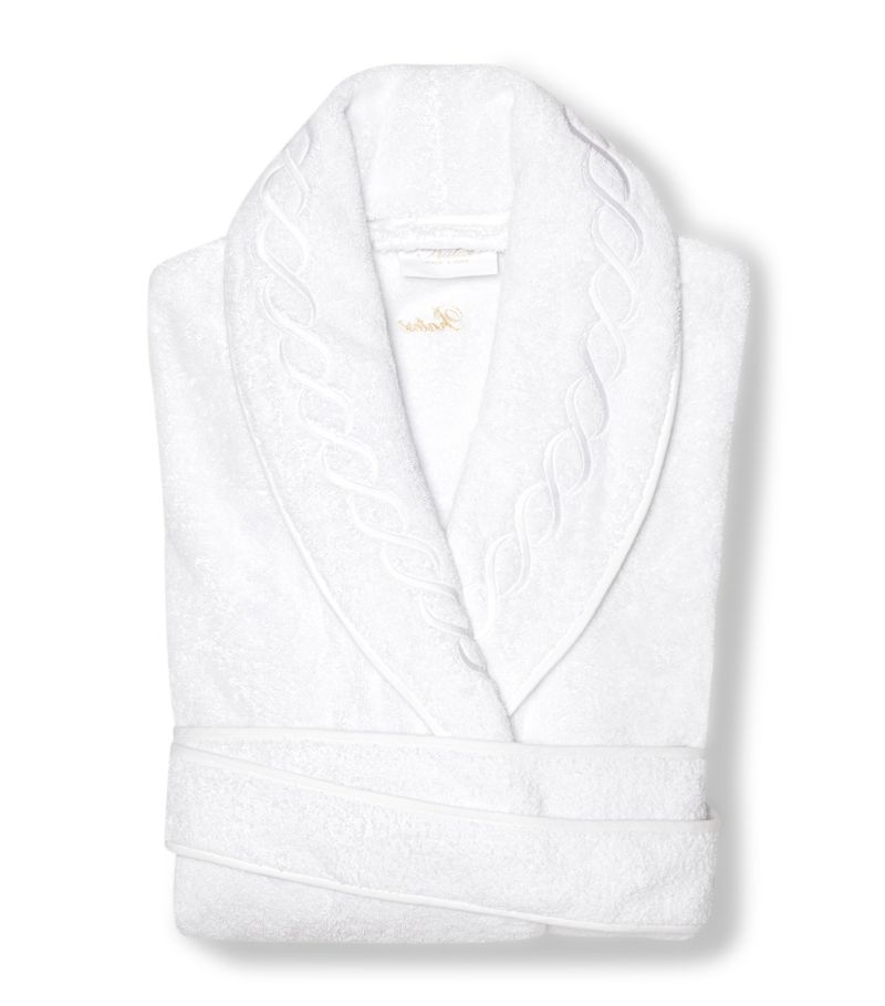 Pratesi Pratesi Cotton Treccia Bathrobe (Extra Small)