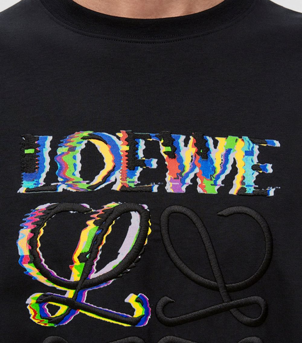 Loewe LOEWE Glitch Anagram T-Shirt