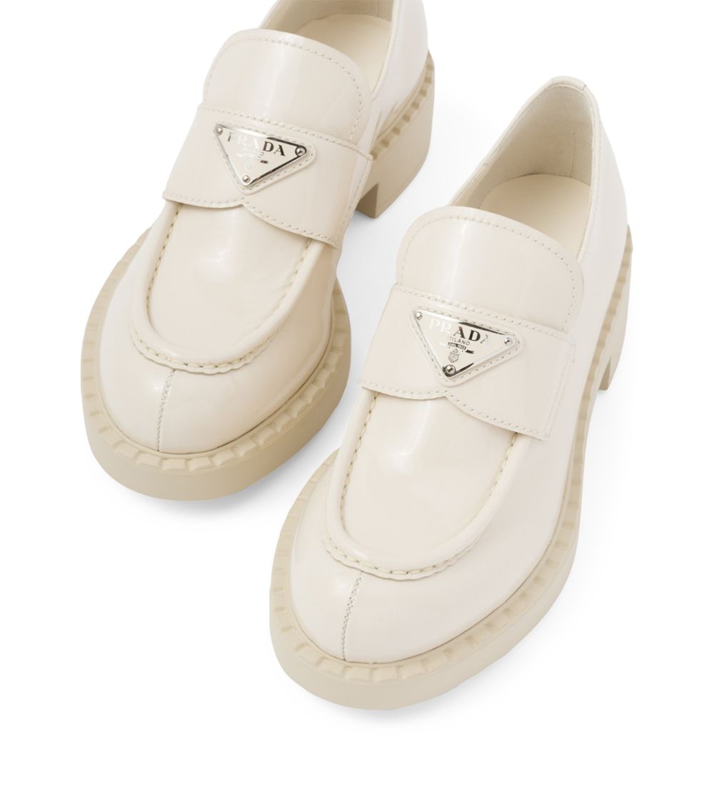 Prada Prada Leather Loafers 50