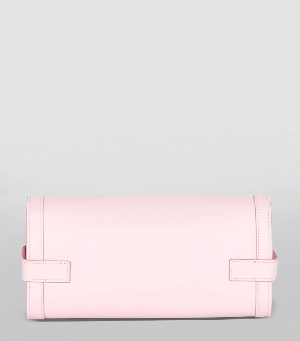 Balmain Balmain Leather B-Buzz 23 Clutch Bag