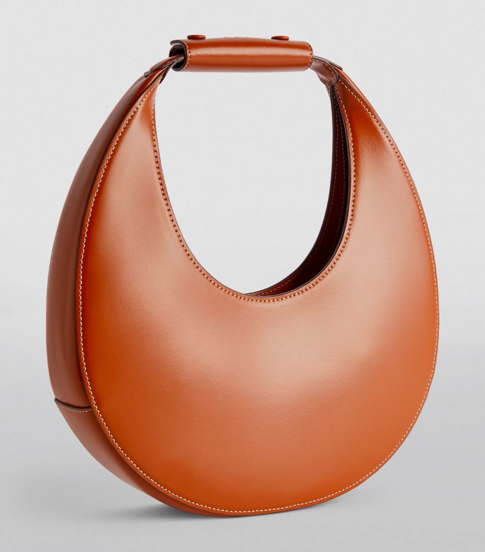 Staud Staud Leather Moon Top-Handle Bag