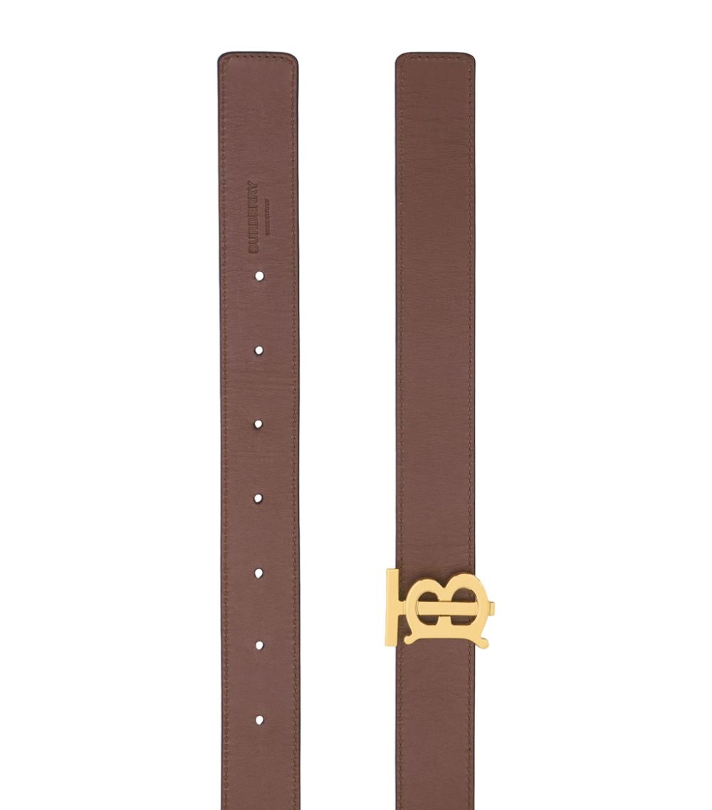 Burberry Burberry Reversible Tb Monogram Belt