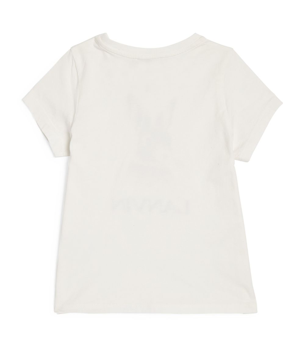 Lanvin Enfant Lanvin Enfant Rabbit Logo T-Shirt (4-14 Years)