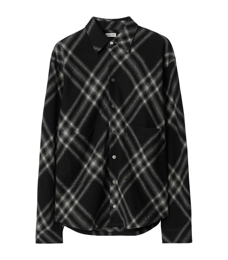 Burberry Burberry Wool Check Shirt