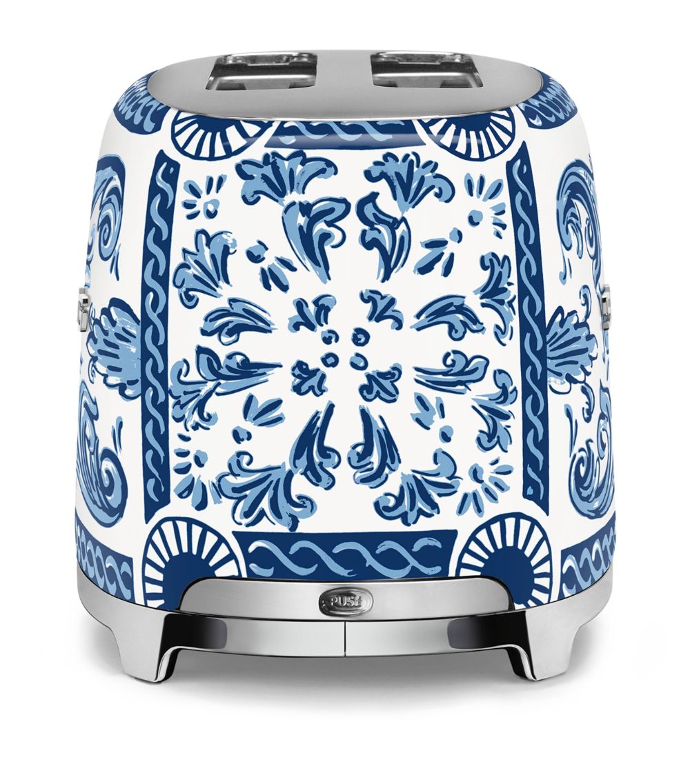Smeg Smeg X Dolce & Gabbana Blu Mediterraneo 2-Slice Toaster