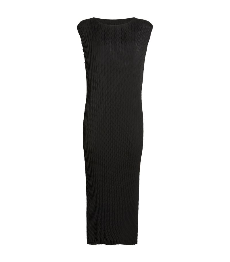 Issey Miyake Issey Miyake Diffused Pleats Maxi Dress