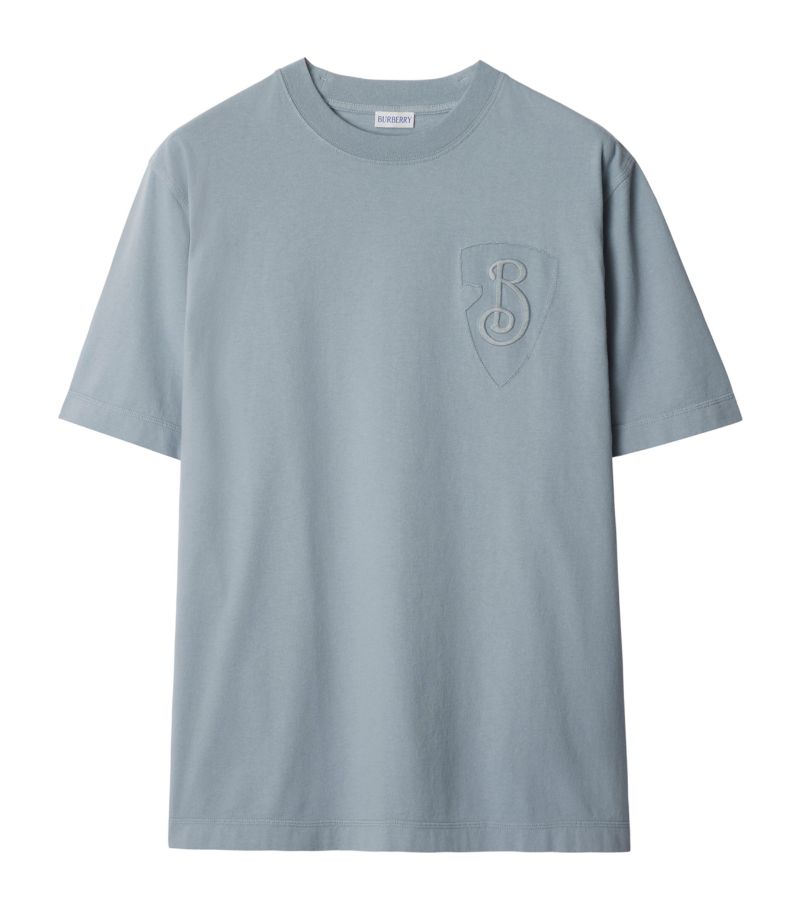 Burberry Burberry Cotton B Shield T-Shirt