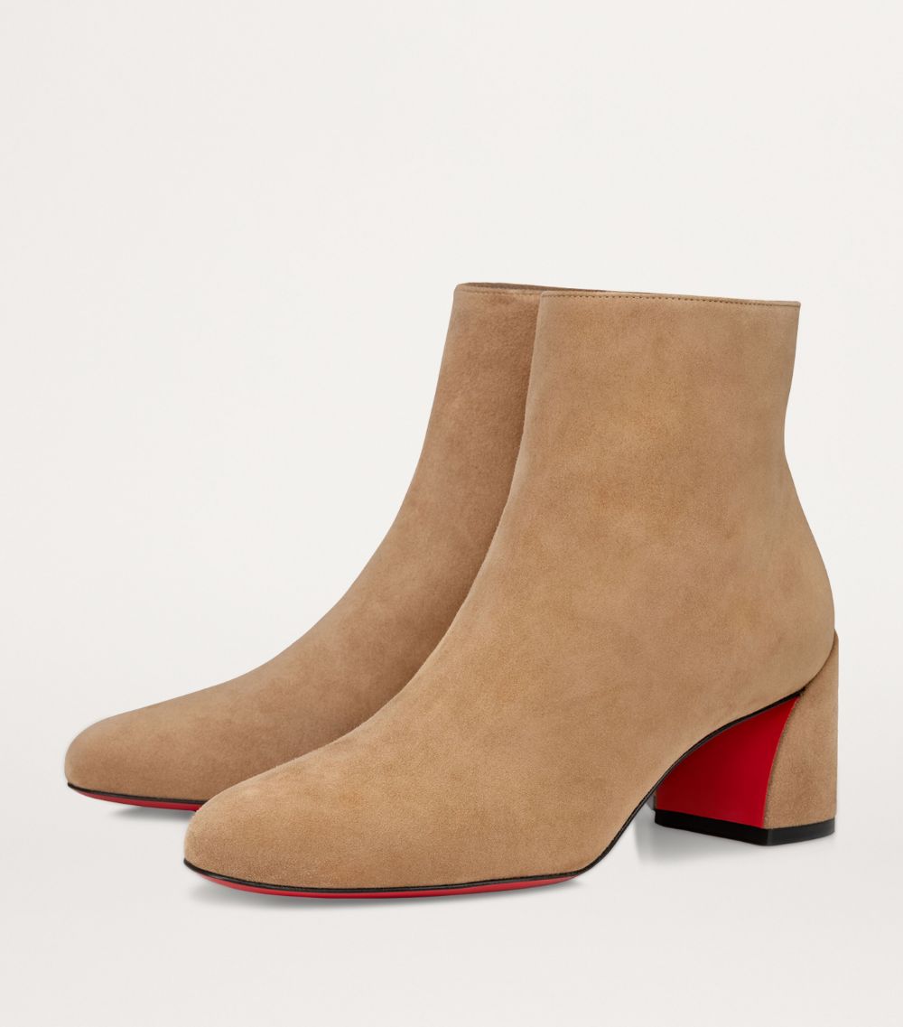 Christian Louboutin Christian Louboutin Turela Suede Ankle Boots 55