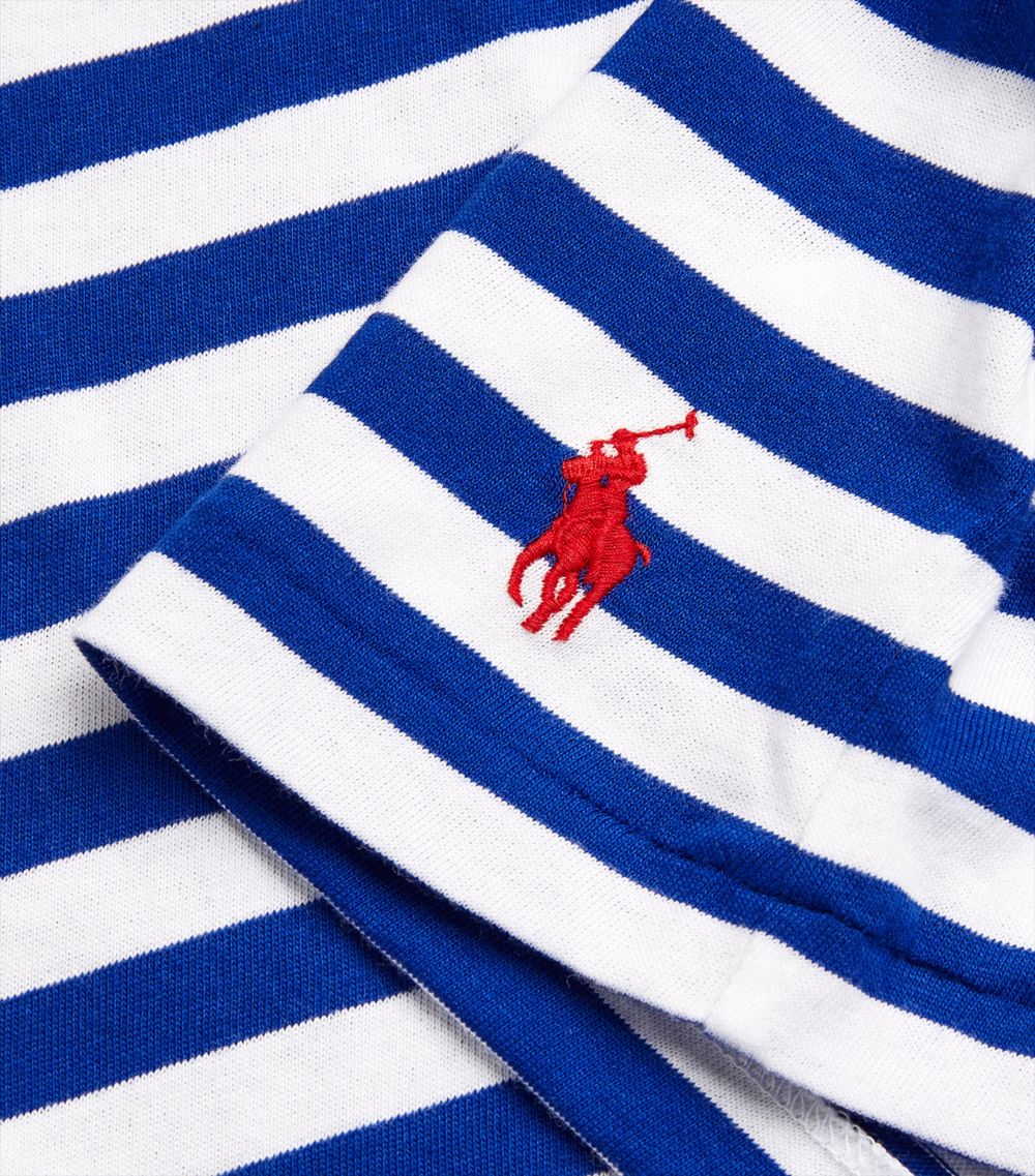 Polo Ralph Lauren Polo Ralph Lauren Cotton Striped Rollneck T-Shirt