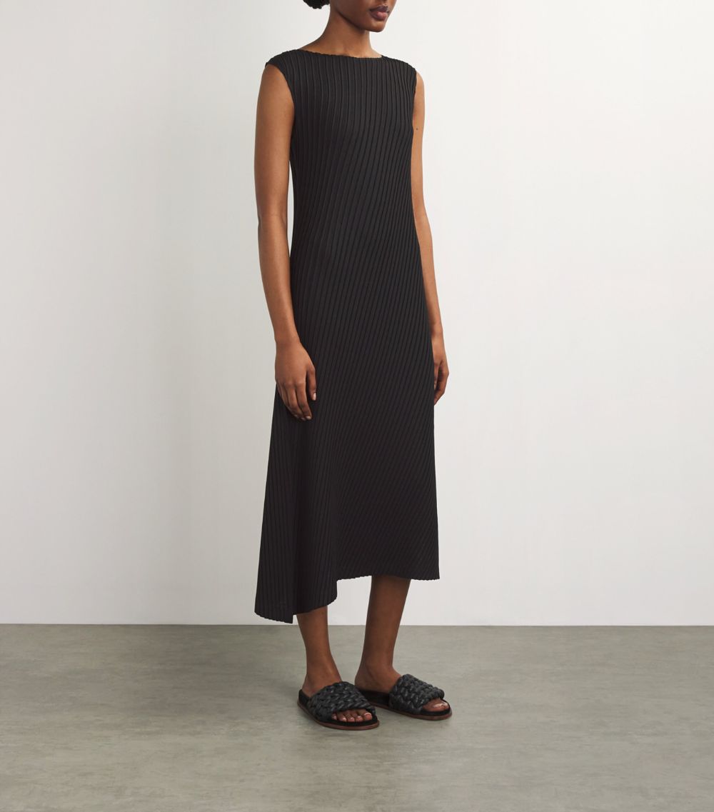 Issey Miyake Issey Miyake Linen Like Pleats Dress