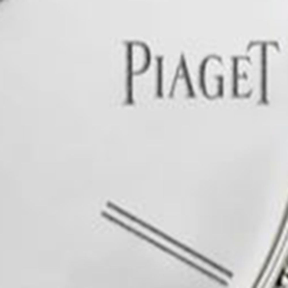 Piaget Piaget White Gold And Alligator Strap Altiplano Watch 34Mm