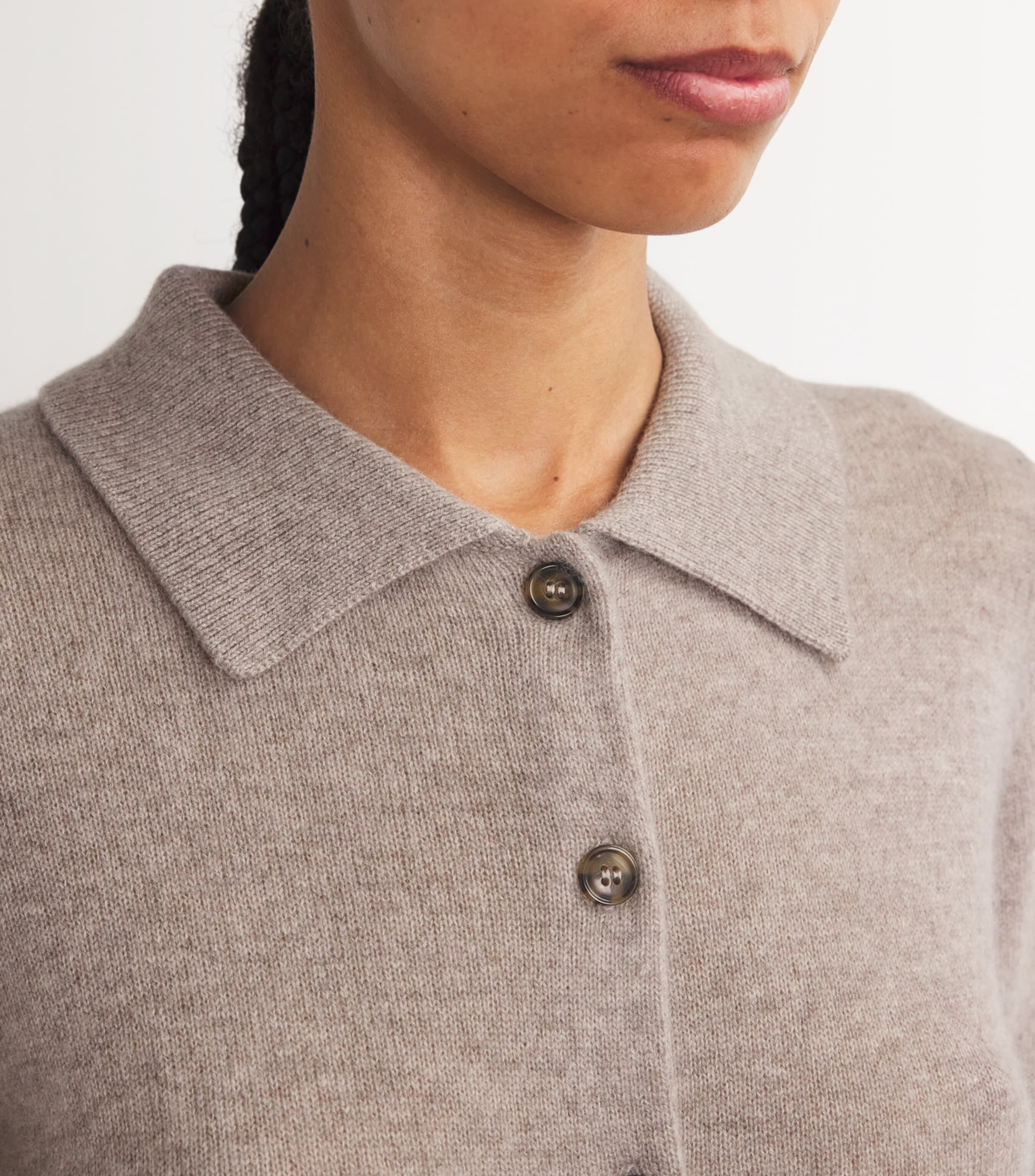 Le Kasha Le Kasha Cashmere Polo Shirt Sweater