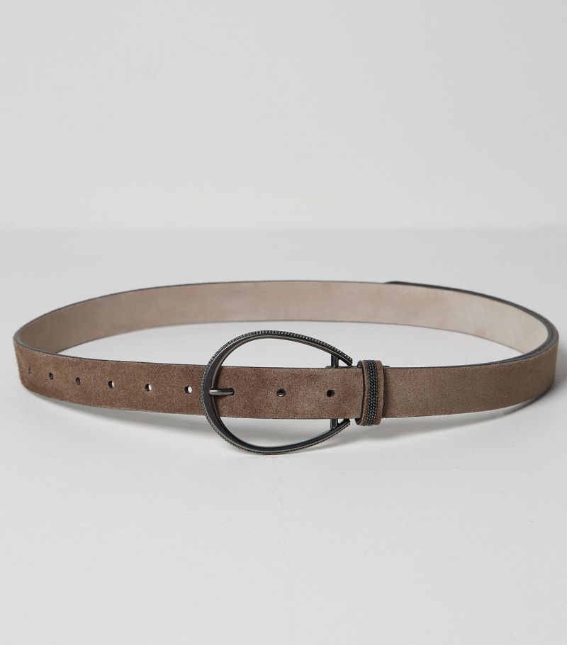 Brunello Cucinelli Brunello Cucinelli Suede Belt