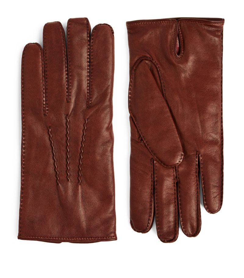 Dents DENTS Cashmere-Lined Leather Gloves
