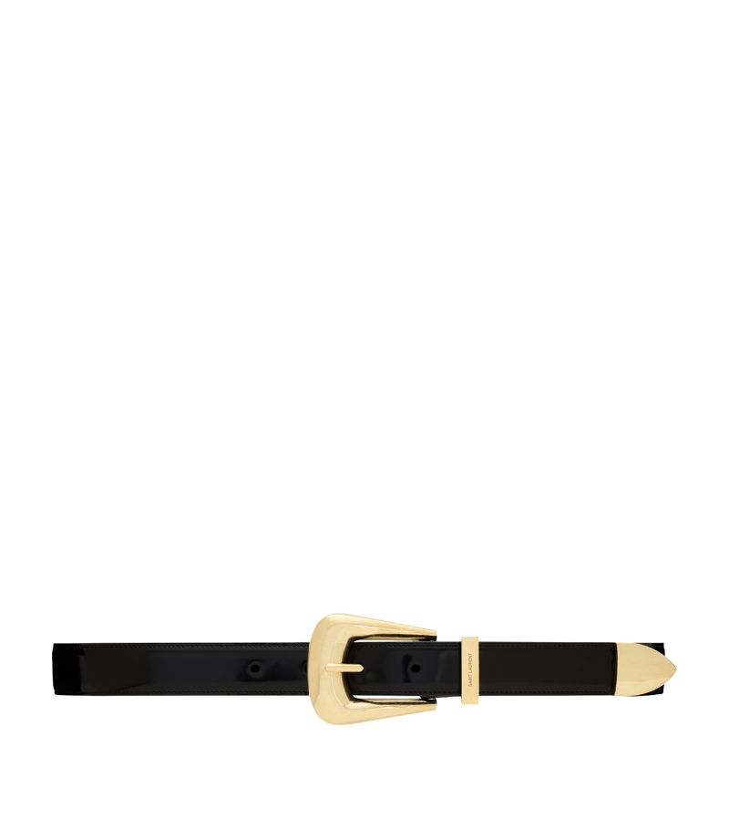 Saint Laurent Saint Laurent Folk Buckle Belt