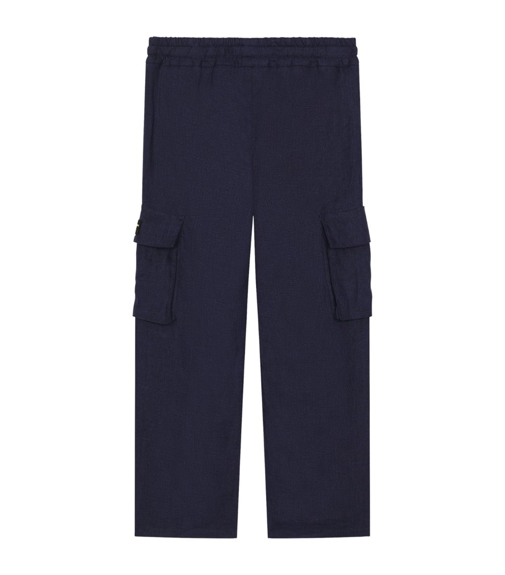 Dolce & Gabbana Dolce & Gabbana Kids Linen Cargo Trousers (2-6 Years)