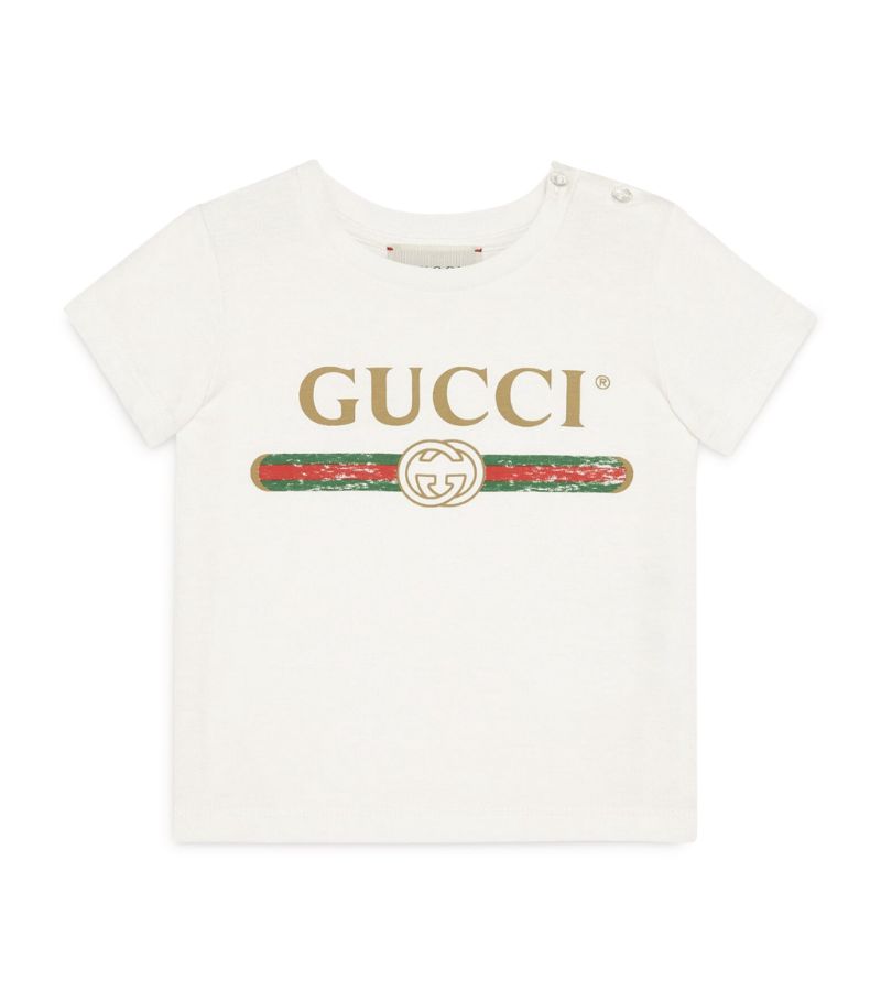 Gucci Gucci Kids Logo T-Shirt