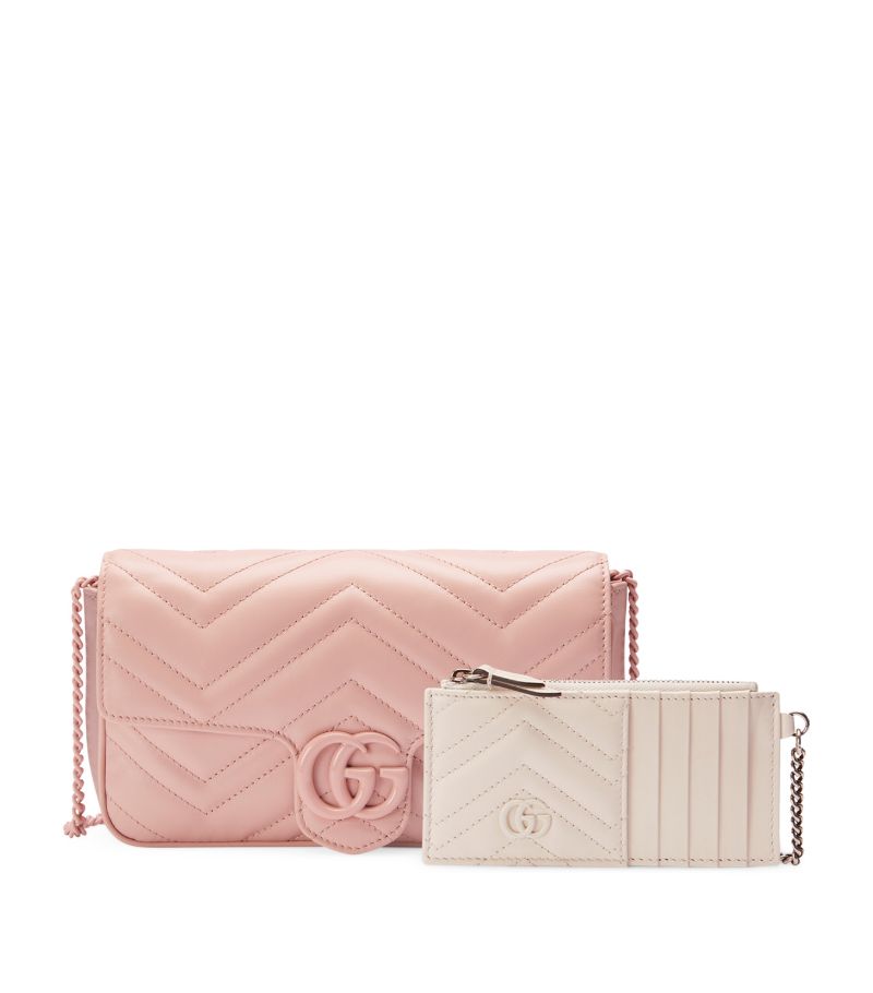 Gucci Gucci Mini Leather Marmont Shoulder Bag