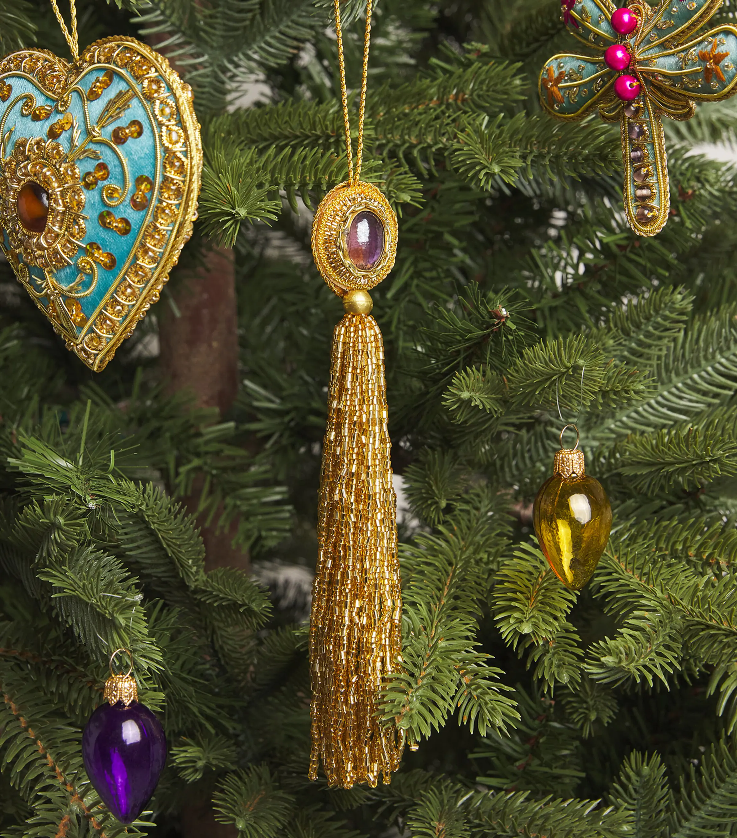 Harrods Harrods Tassel Tree Decoration