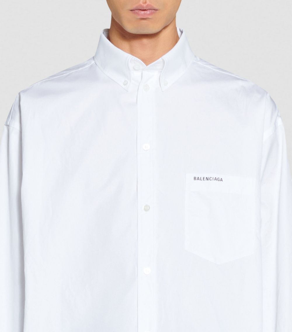 Balenciaga Balenciaga Cotton Archives Logo Shirt