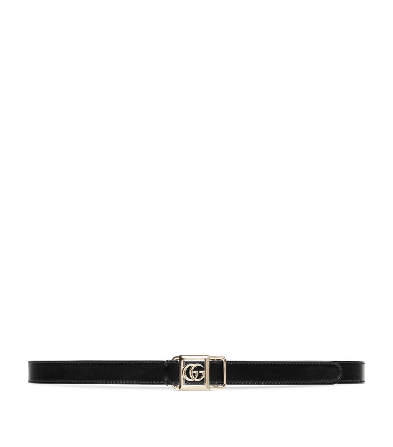 Gucci Gucci Leather Double G Belt