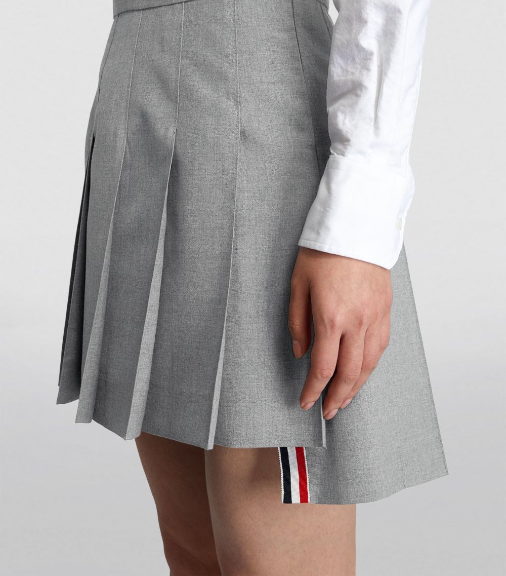 Thom Browne Thom Browne Pleated Mini Skirt